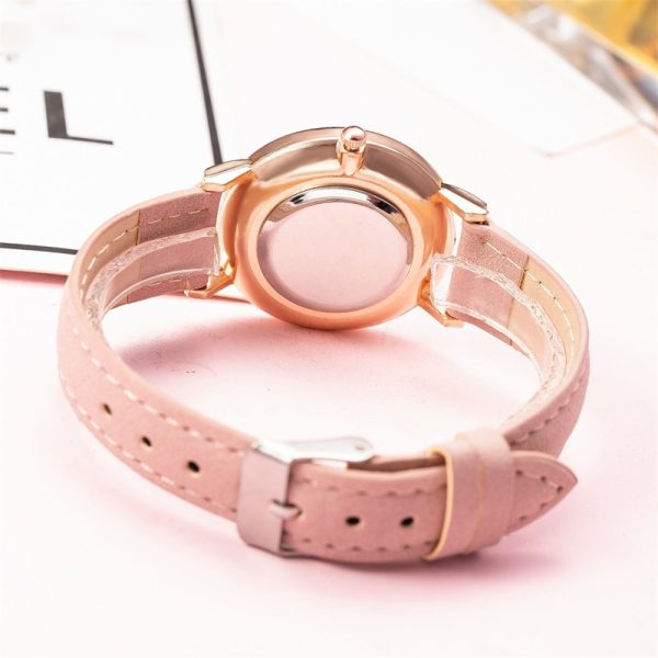 2022 New Watch Women Fashion Casual Leather Belt Watches Simple Ladies' Small Dial Quartz Clock Dress Wristwatches Reloj Mujer - 图片 4