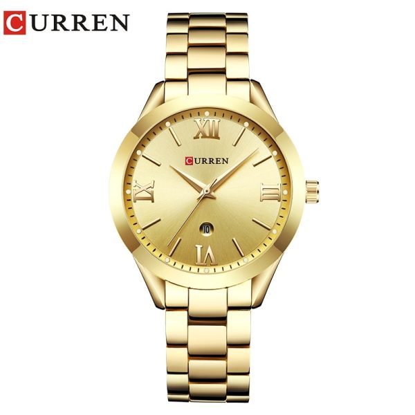 CURREN Gold Watch Women Watches Ladies Creative Steel Women's Bracelet Watches Female Clock Relogio Feminino Montre Femme - 图片 5