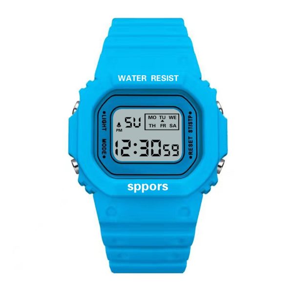 Coloful Watch Women Men Gold Casual Transparent Digital Sport Watches Lover's Gift Clock Children Wristwatch Student Reloj Mujer - 图片 5