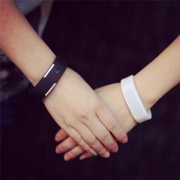 Fashion Digital Wristwatches Women Men Fitness LED Digital Watch Children Digital Electronic Watch Gift Student Silicone Watches - 图片 2