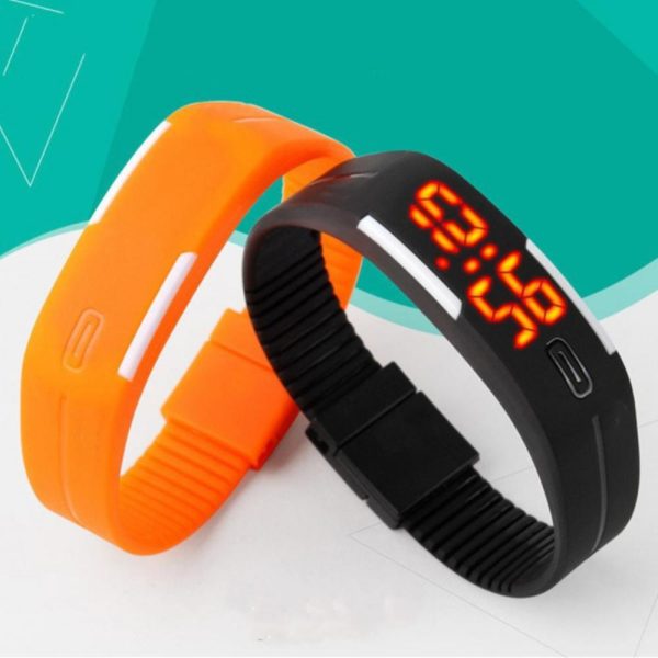 Fashion Digital Wristwatches Women Men Fitness LED Digital Watch Children Digital Electronic Watch Gift Student Silicone Watches