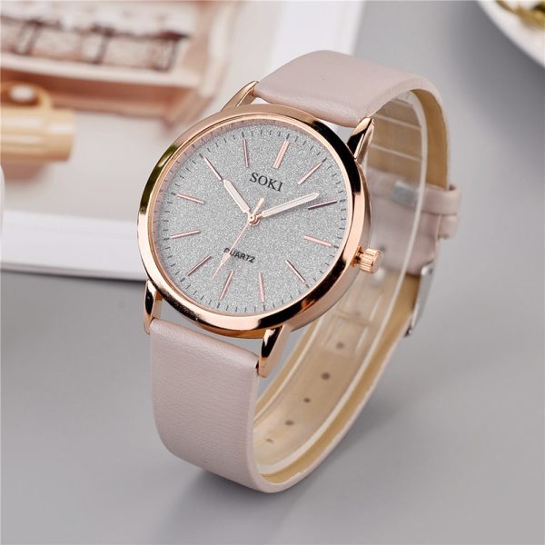 Ladies Fashion Watch New Simple Casual Women's Analog WristWatch Bracelet Gift Montre Femme(No box) - 图片 6