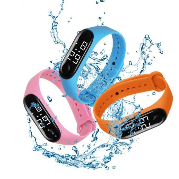 M3 Led Wristwatch Fitness Color Screen Smart Sport Bracelet Activity Running Tracker Heart Rate For Men Women Silicone Watch - 图片 4