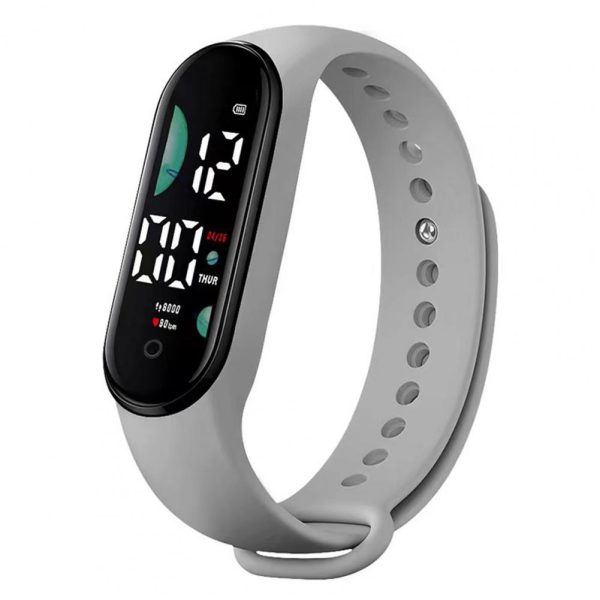 M9 Electronic Watch LED Touch Control Waterproof Multifunctional Week Time Display Men Women Unisex Sports Bracelet for Kids - 图片 3
