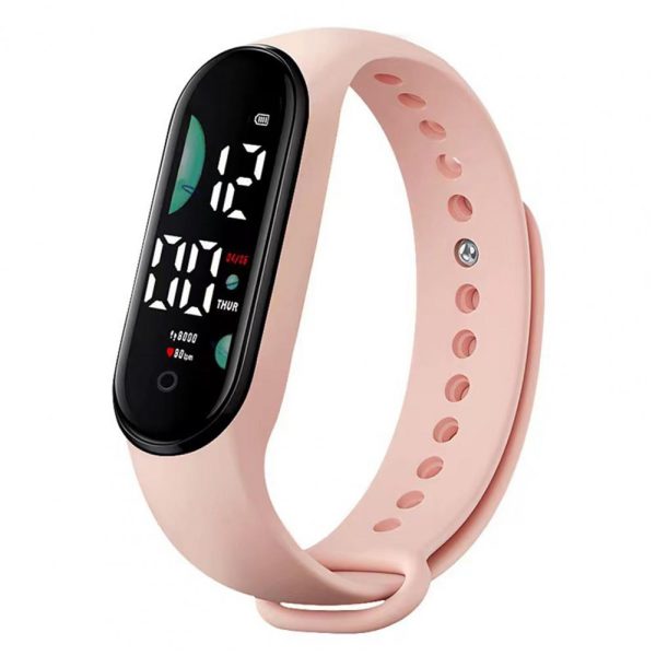 M9 Electronic Watch LED Touch Control Waterproof Multifunctional Week Time Display Men Women Unisex Sports Bracelet for Kids - 图片 4