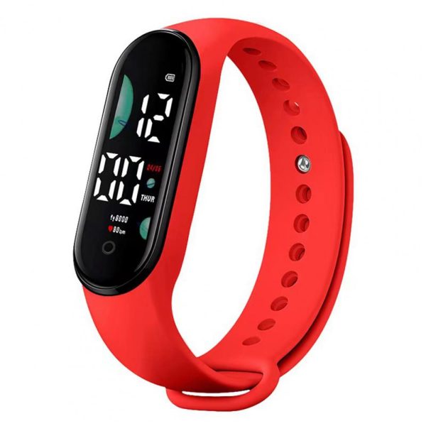 M9 Electronic Watch LED Touch Control Waterproof Multifunctional Week Time Display Men Women Unisex Sports Bracelet for Kids - 图片 5