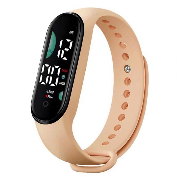 M9 Electronic Watch LED Touch Control Waterproof Multifunctional Week Time Display Men Women Unisex Sports Bracelet for Kids - 图片 6