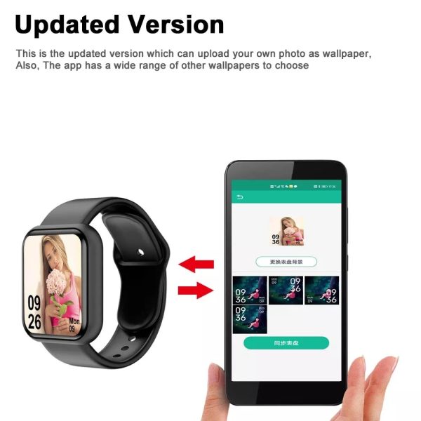 New label Smart Electronic Watch For iPhone Xiaomi Sport Fitness Pedometer Color Screen Add wallpapers Watches Men Women Kids - 图片 5