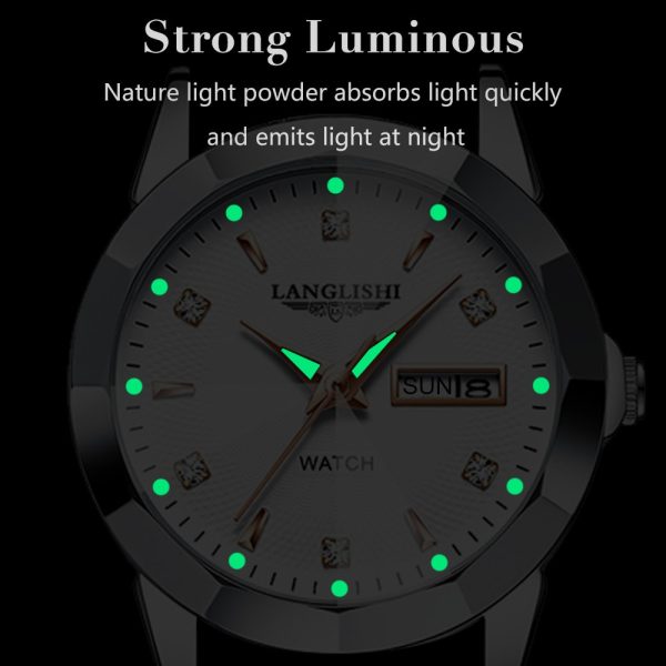 POEDAGAR Exquisite Minimalist Women Watch Luxury Fashion Stain Steel Ladies Waterproof Quartz Wristwatch Rose Gold Female Clock - 图片 2