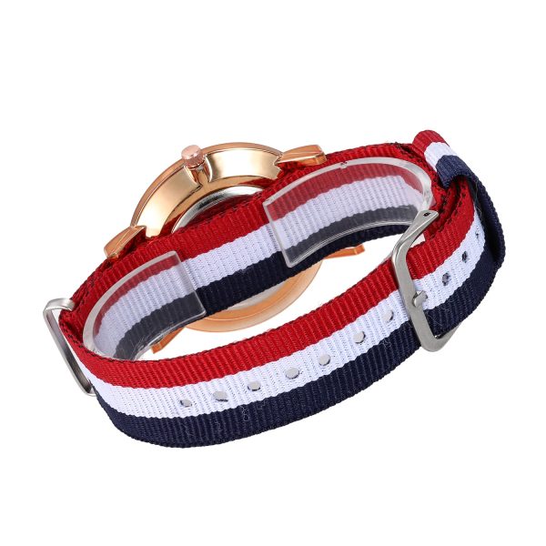 WOKAI High quality Ladies Casual Fashion Nylon Watchband Quartz Business Watch Sportswear Student Girl clock - 图片 4