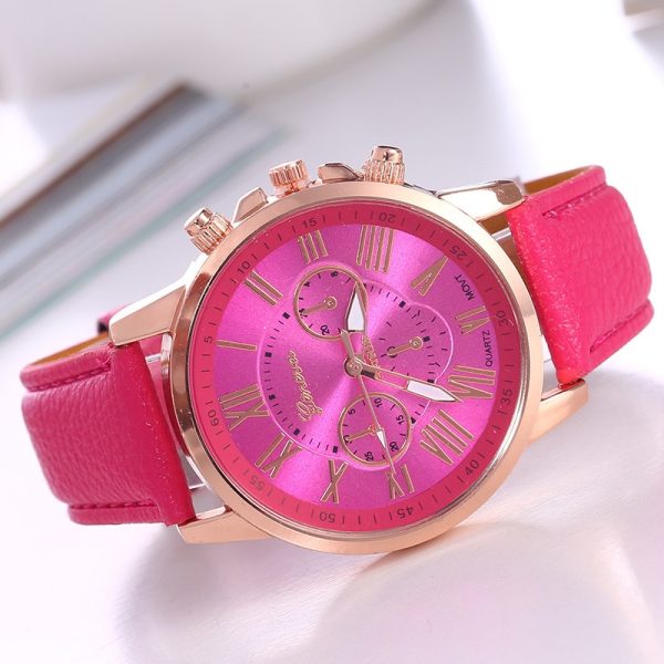 Watch Women Casual Ladies Watches Top Brand Luxury Woman Watch Leather Waterproof Simple Dress Quartz Wristwatch Female Clocks - 图片 5